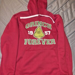 Grinch Forever Red Hoodie